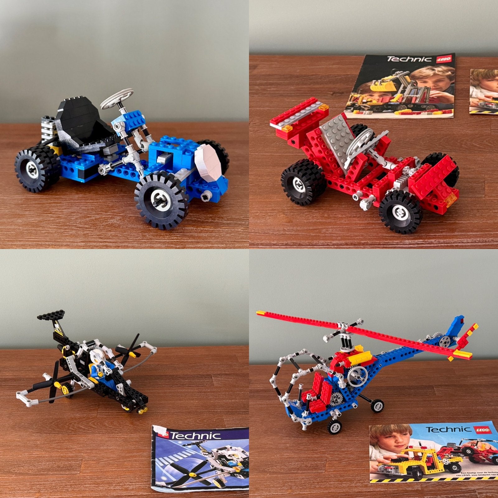 Lego Technic Voertuigen Collectie (4 modellen), Ophalen of Verzenden, Gebruikt