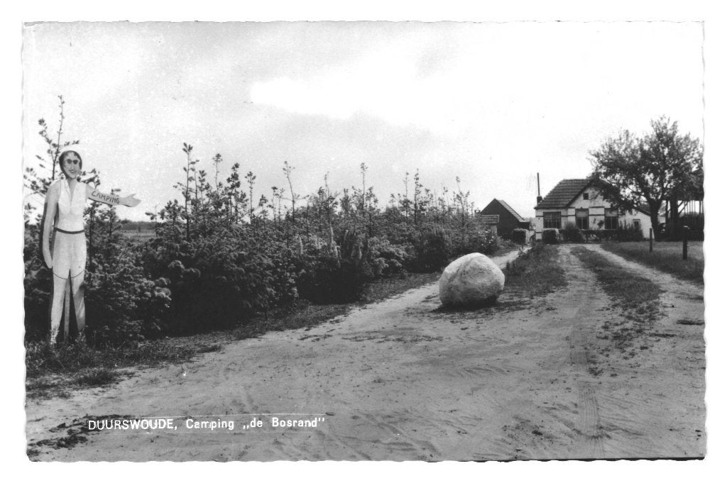 947415	Duurswoude	Camping	de Bosrand	1963	zegel afgeweekt