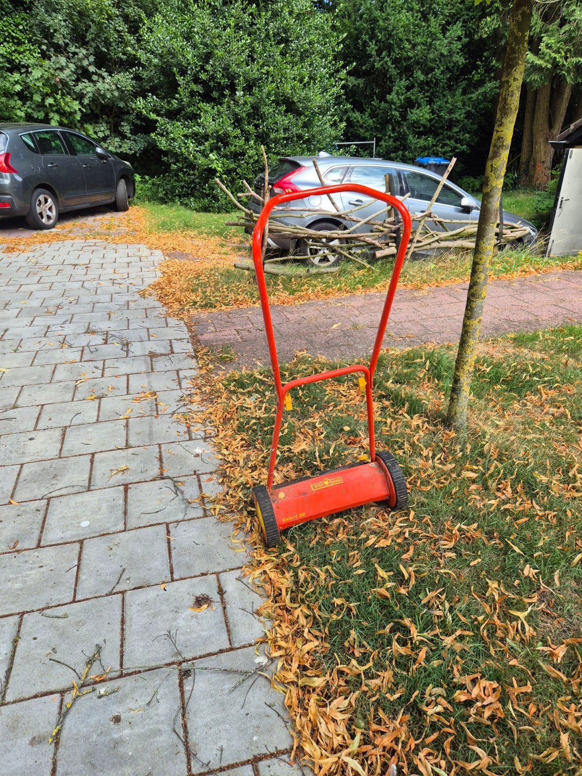 Wolf Garten Handgrasmaaier - Gebruikt, Ophalen, Handgrasmaaier, Minder dan 30 cm, Kooimesmaaier