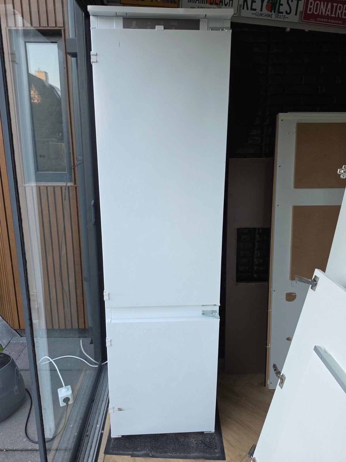 Whirlpool inbouw Koelkast met Vriezer - ART 9811/A++ SF, Ophalen, Gebruikt, 200 liter of meer, Met aparte vriezer