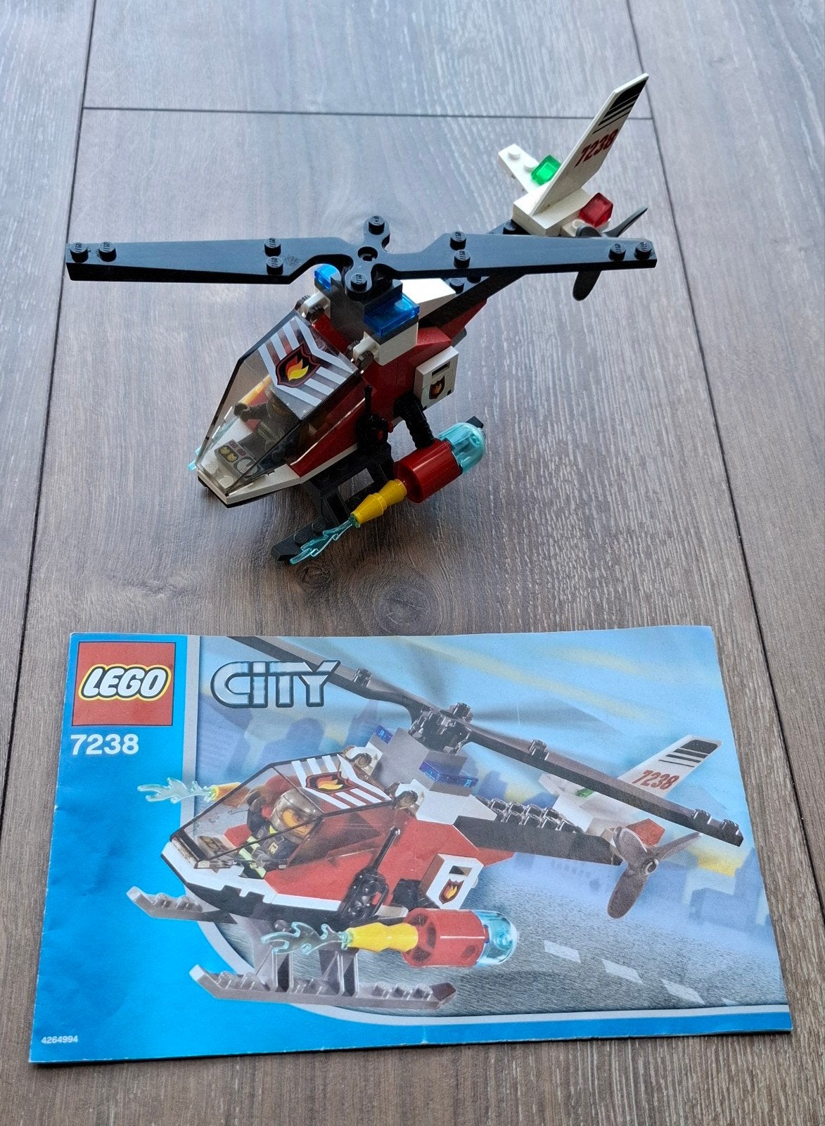 Lego City 7238, Brandweer helikopter, Kinderen en Baby's, City, Lego, Overige typen, Ophalen of Verzenden
