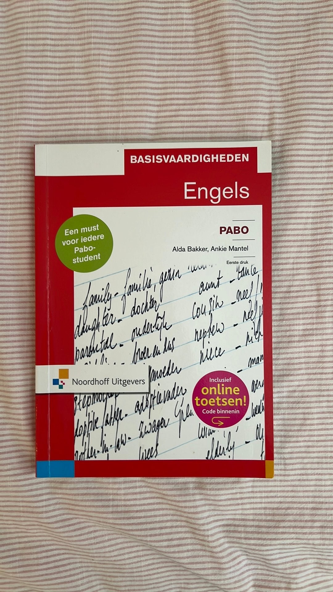 Basisvaardigheden Engels voor de Pabo, Ophalen of Verzenden, Zo goed als nieuw, B. Mantel; A. Bakker
