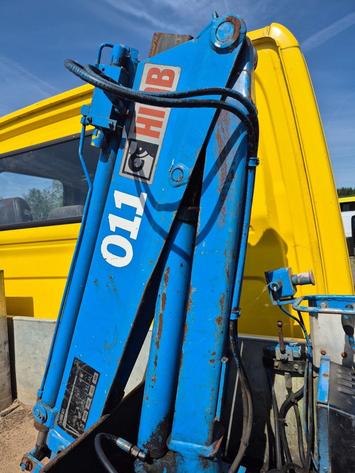 HIAB 011 Kraan voor diverse hijswerkzaamheden, Ophalen of Verzenden