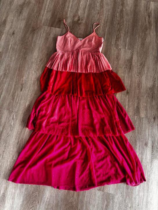 TWINSET Milano jurk met pailletten, maat 46, Kleding | Dames, Ophalen of Verzenden, Zo goed als nieuw, Maat 46/48 (XL) of groter