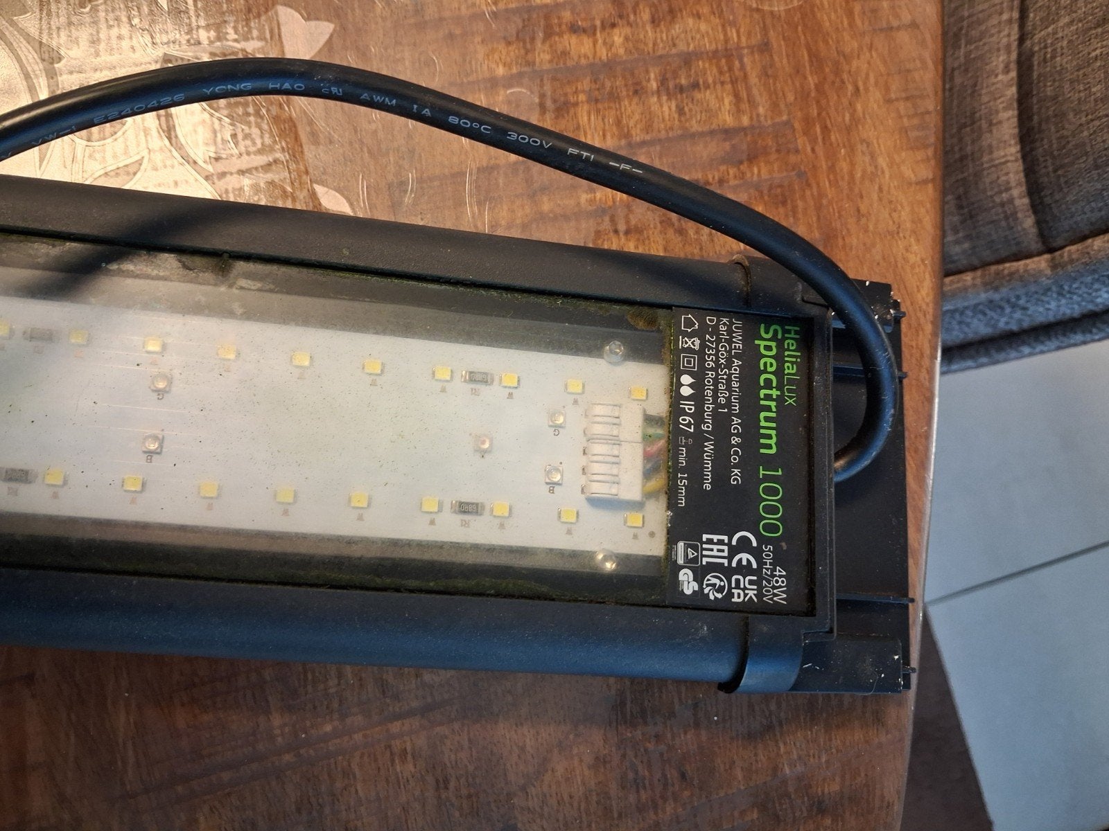 juwel helialux spectum 1000, Ophalen, Zo goed als nieuw, Verlichting of Verwarming