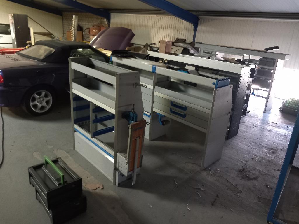 Bedrijfswagen inrichting partij Sortimo Bott, Auto diversen, Auto-accessoires, Ophalen, Gebruikt
