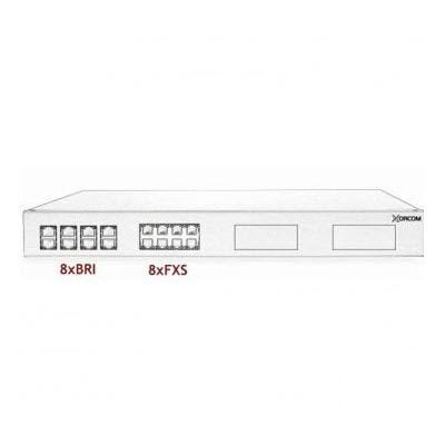 Xorcom astribank – 8 bri + 8 fxs – xr0042 – 1u, Telecommunicatie, Verzenden, Gebruikt, Overige typen
