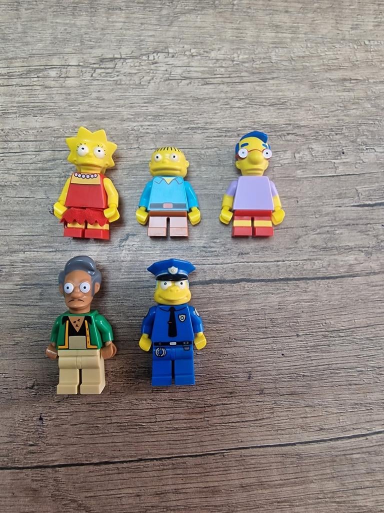 Lego The Simpsons 5 figuren, Ophalen of Verzenden
