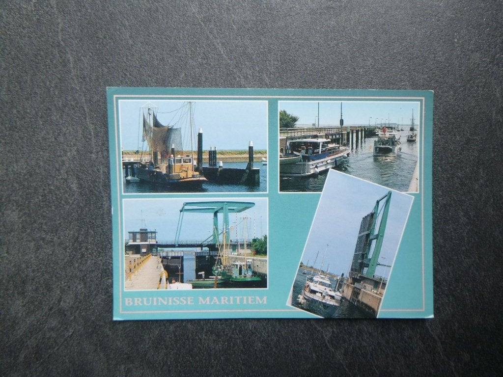 Bruinisse, Maritiem/burg/boot, Verzenden, 1980 tot heden, Gelopen, Zuid-Holland