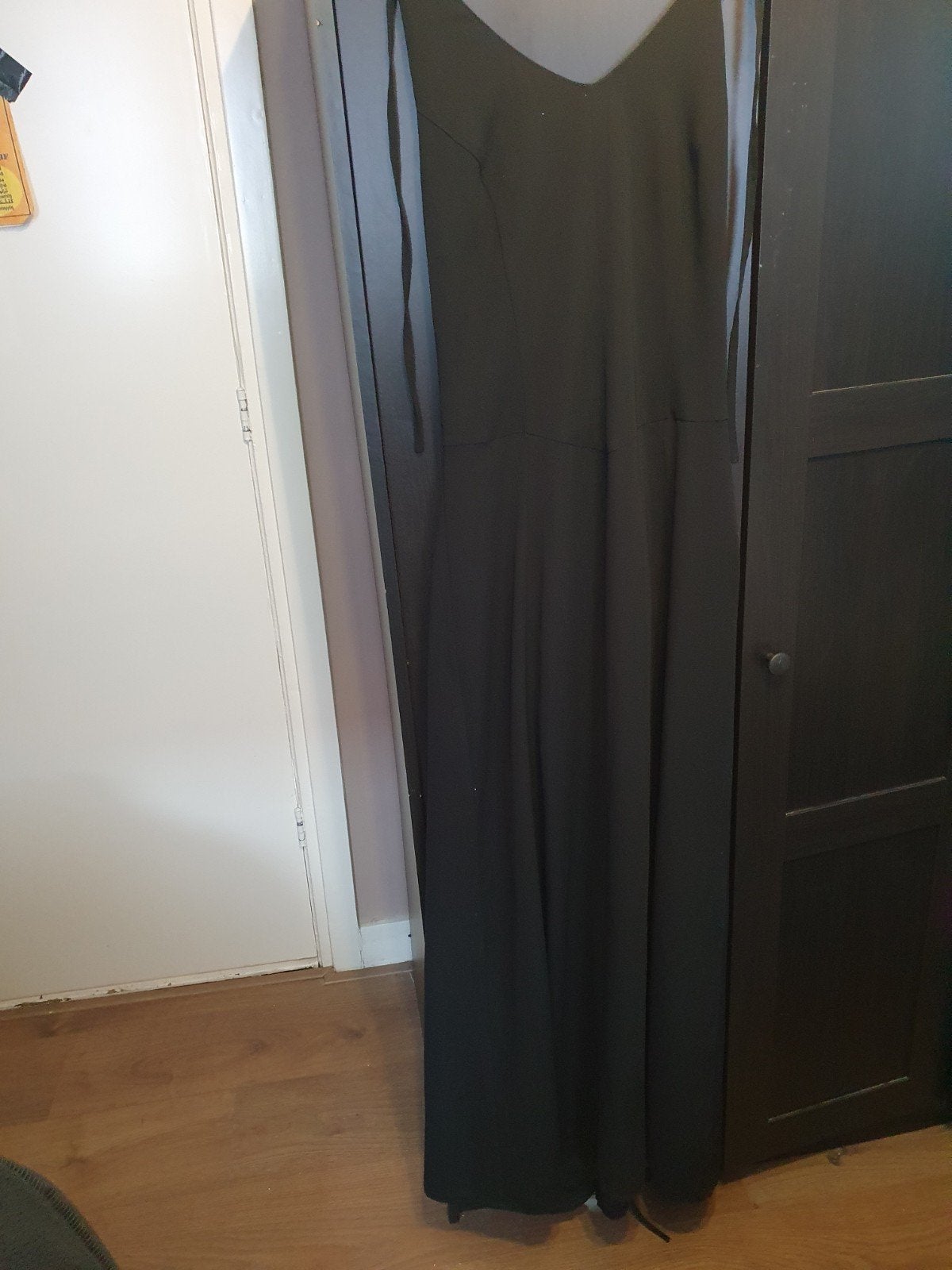 Zwarte galajurk/maxi jurk met open rug - Expresso, Expresso, Zwart, Ophalen of Verzenden, Zo goed als nieuw