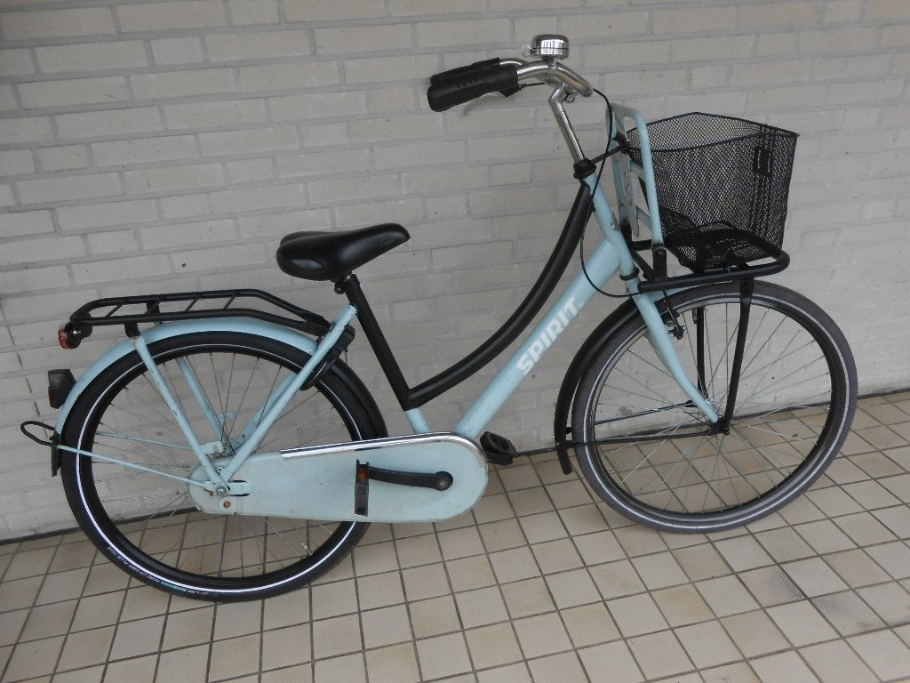 Meisjesfiets 26 inch. frame 46 cm, Terugtraprem, Gebruikt, Handrem, Spirit