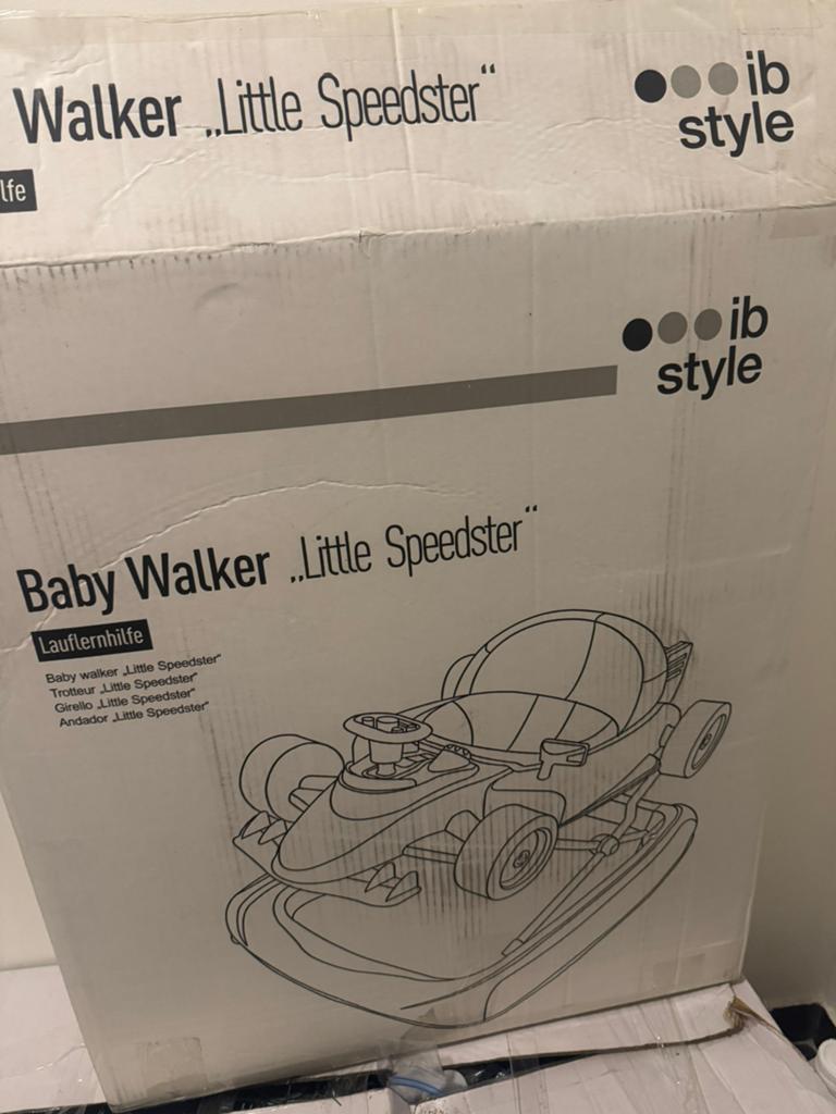 Nieuwe Loopwagen & Loopstoel 2-in-1 - IB Style Little Speeds, Ophalen of Verzenden, Nieuw