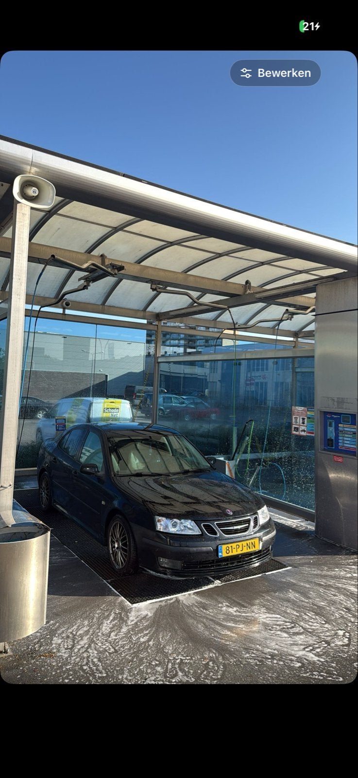 Saab 9-3 1.8 T Sport Sedan AUT 2004 Zwart, 1998 cc, 1440 kg, 4 cilinders, Zwart