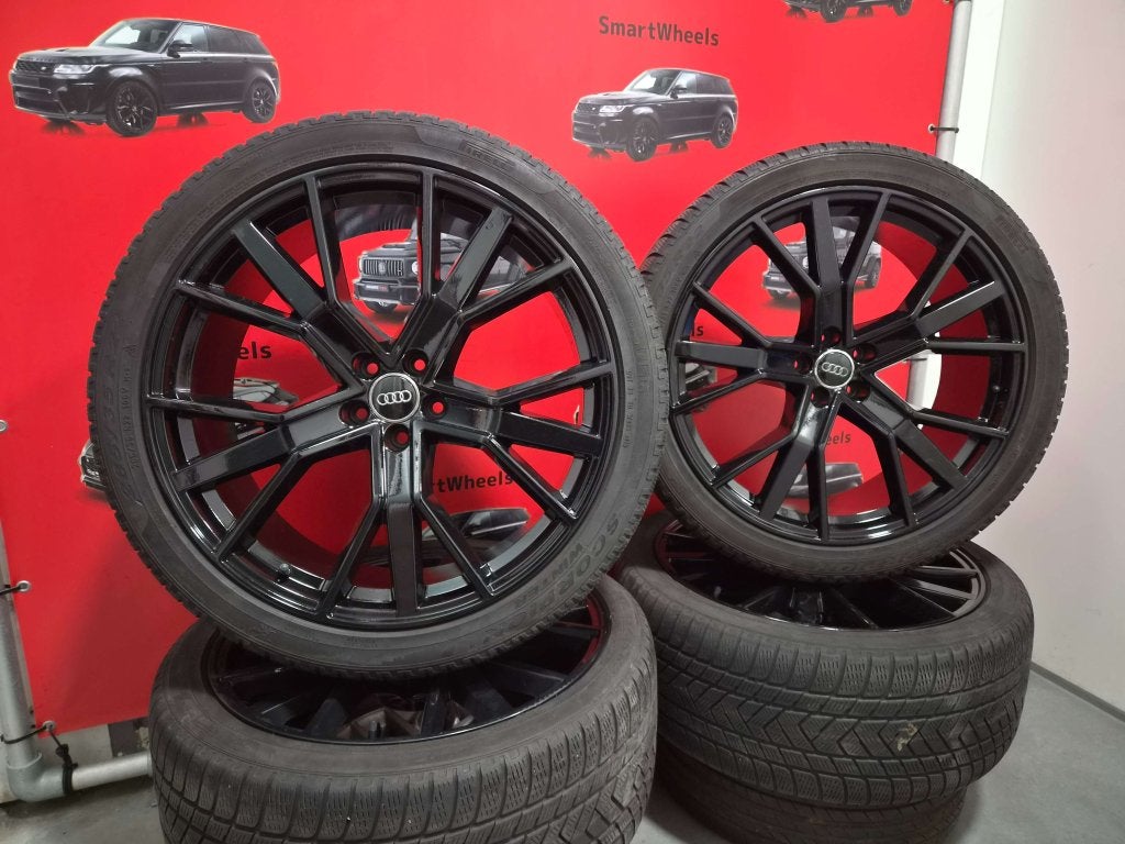 22 inch AUDI S-LINE Q7 SQ7 Q8 SQ8 RS8 VELGEN EN BANDEN, Auto-onderdelen, Niet ingevuld, 285 mm, Banden en Velgen, Niet ingevuld