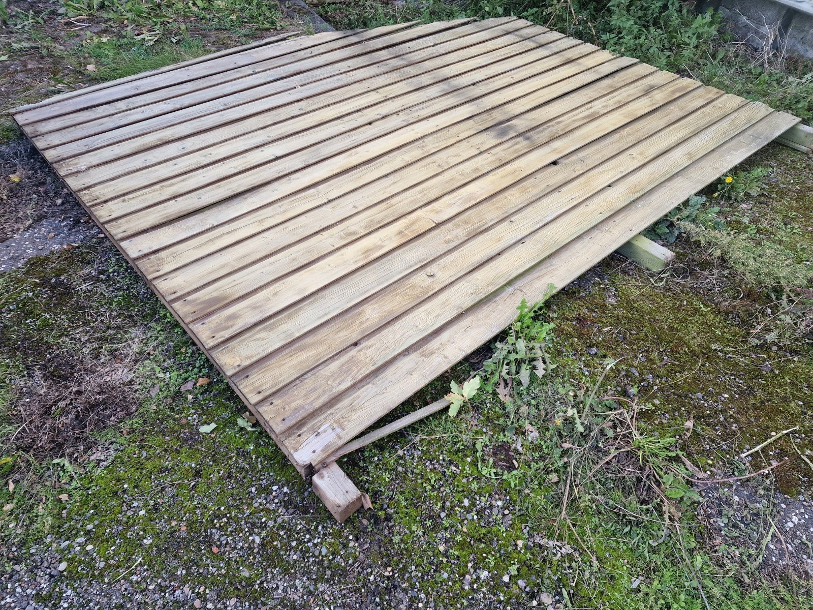 tuinhout rest rabat, schutting oid, Ophalen of Verzenden, 250 cm of meer, Planken