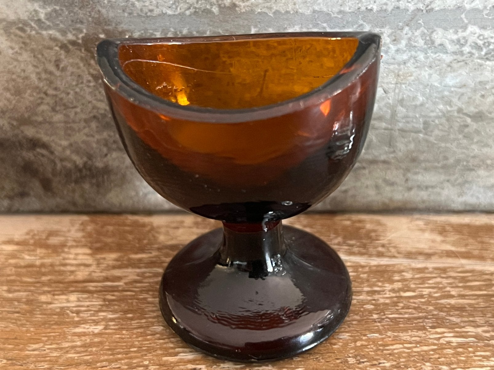 4x OUDE OOGBADJES VAN GLAS, Ophalen of Verzenden