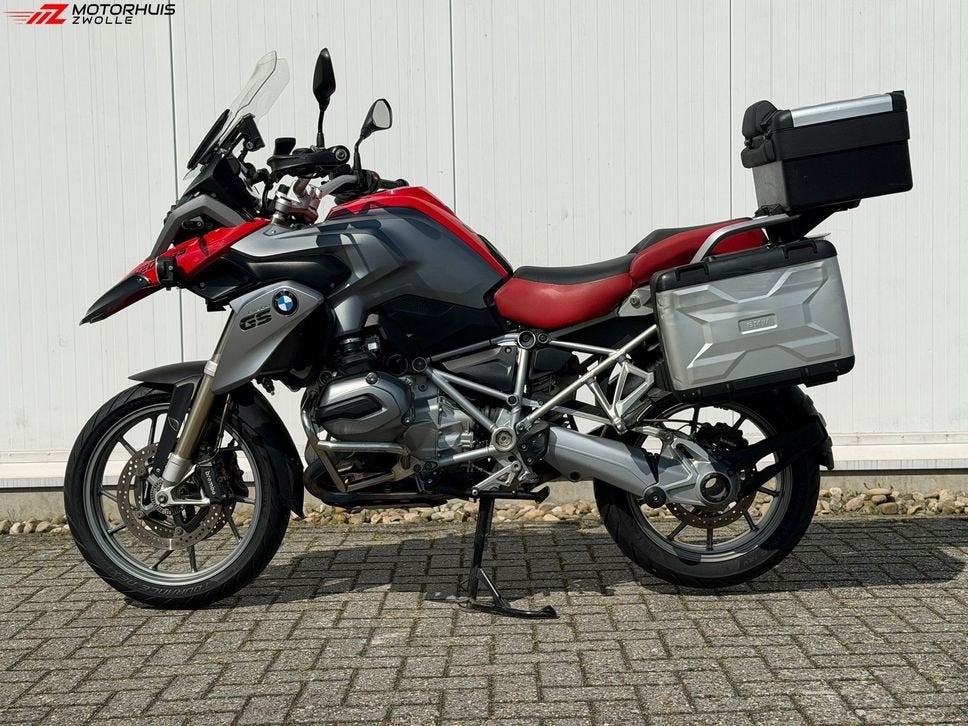 BMW R 1200 GS (bj 2015) 3-delige vario koffer set, 2 cilinders, Motorrijbewijs A, Bedrijf, Meer dan 35 kW