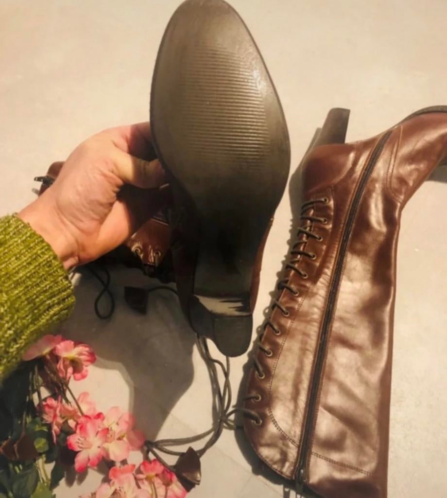 Laarzen maat 36 nieuw, Kleding | Dames, Schoenen, Hoge laarzen, Bruin, Nieuw, Ophalen of Verzenden