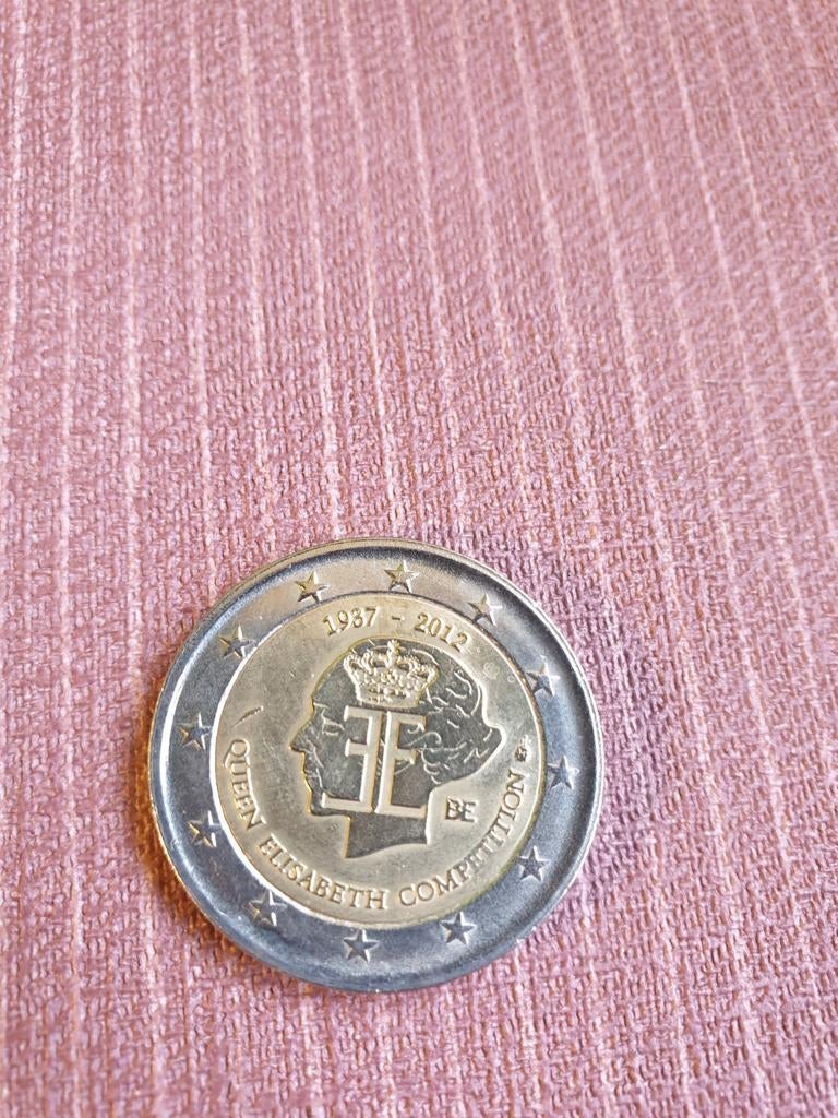 2 euro cc België Muziekwedstrijd Elisabeth 2012, Postzegels en Munten, Munten | Europa | Euromunten, Ophalen of Verzenden, België