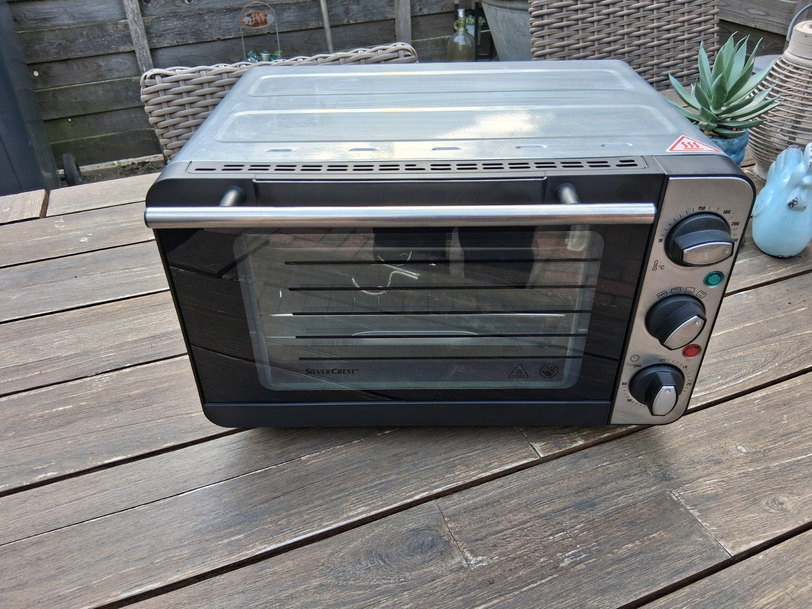 SilverCrest Mini-oven met grillfunctie - Zo goed als nieuw, Ophalen, Minder dan 45 cm, Minder dan 45 cm, Silvercrest