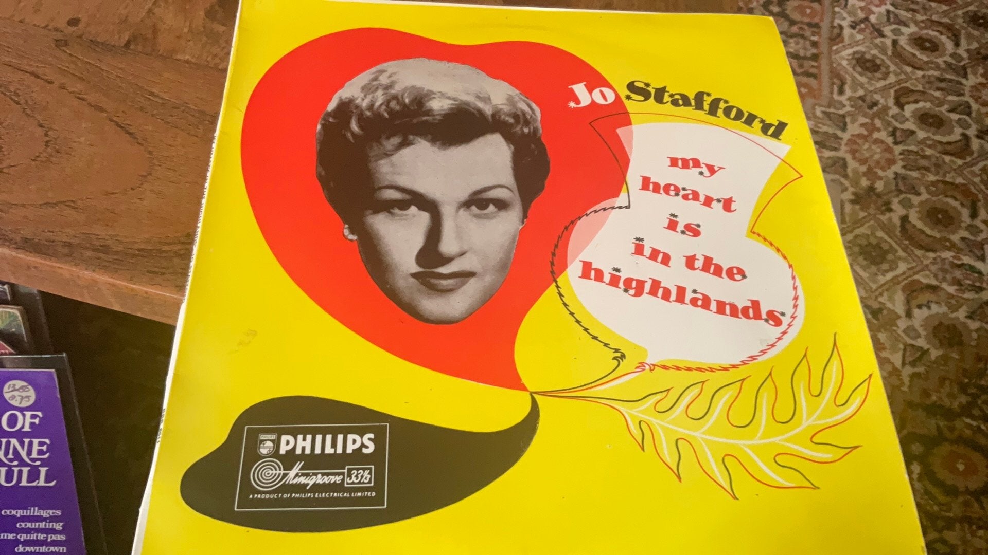 Jo Stafford. My hearth is in the highlands, Ophalen of Verzenden, Zo goed als nieuw, 10 inch