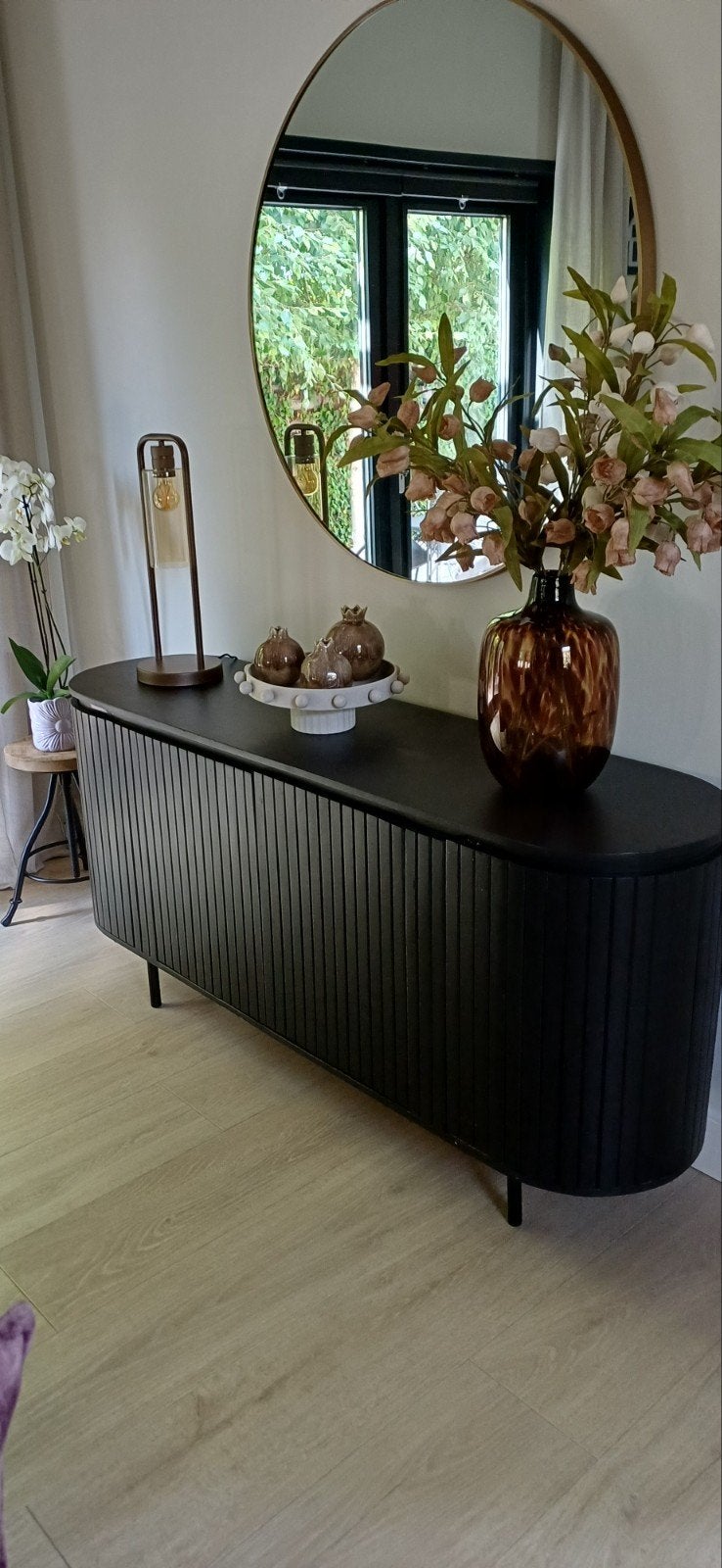 dressoir 160 cm breed, Ophalen, Gebruikt, 25 tot 50 cm, 150 tot 200 cm