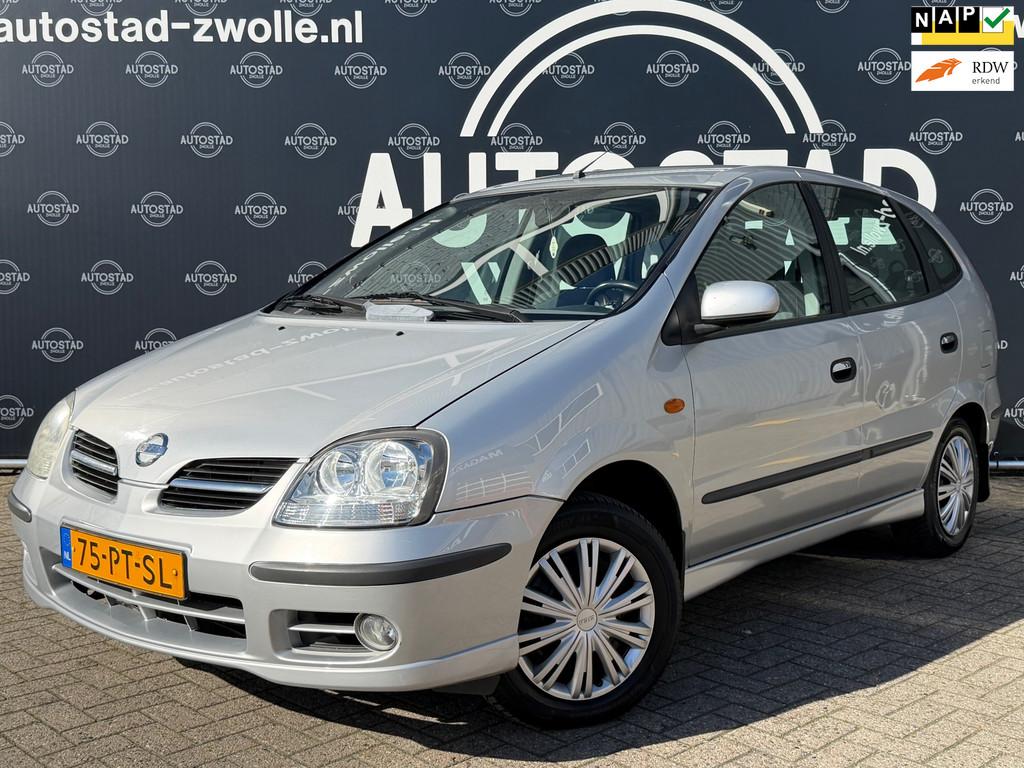 Nissan Almera Tino 1.8 Visia NL-Auto/2e Eigenaar/NAP/Airco/A, Auto's, Nissan, Stof, 4 cilinders, Almera Tino, 116 pk
