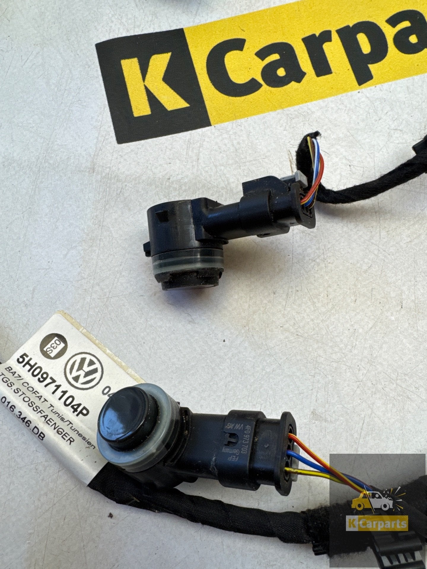 Parkeersensoren set COMPLEET VW Golf 8 Origineel 5H0971104P, Info@fabrikant.eu, Ophalen of Verzenden, Fabrikant BV, Gebruikt