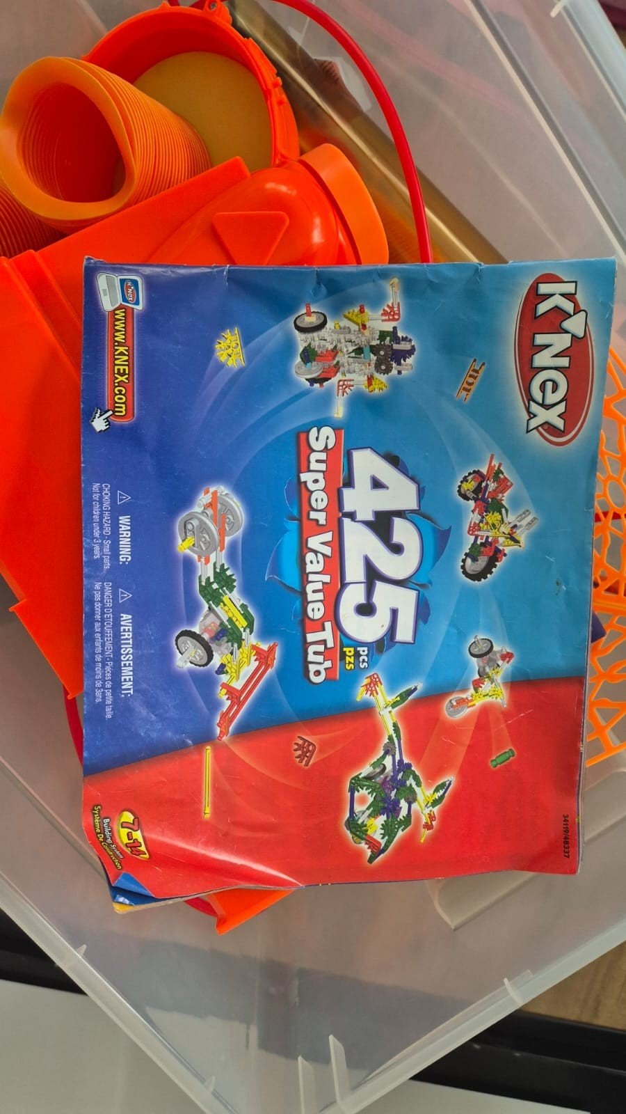 Grote K'nex set met diverse dozen en handleidingen, Ophalen of Verzenden, K'nex