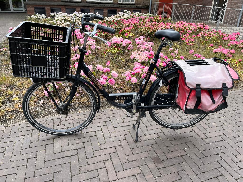 Batavus Delivery Bike, Fietsen en Brommers, Fietsen | Dames | Damesfietsen, Gebruikt, Batavus, (Extra) lage instap, Versnellingen