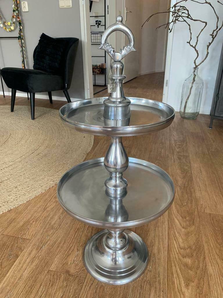 Riviera  Maison Vienna Etagere 75 cm hoog, Ophalen of Verzenden, Zo goed als nieuw, Etagère, Metaal