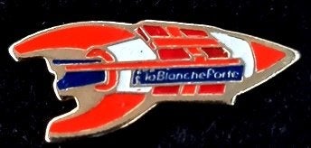 La Blanceporte sateliet pin, Verzamelen, Speldjes, Pins en Buttons, Verzenden, Nieuw, Transport, Speldje of Pin