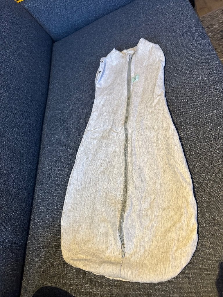 Ergopouch mini inbaker slaapzak, 68 cm, Zo goed als nieuw, Grijs, Slaapzak