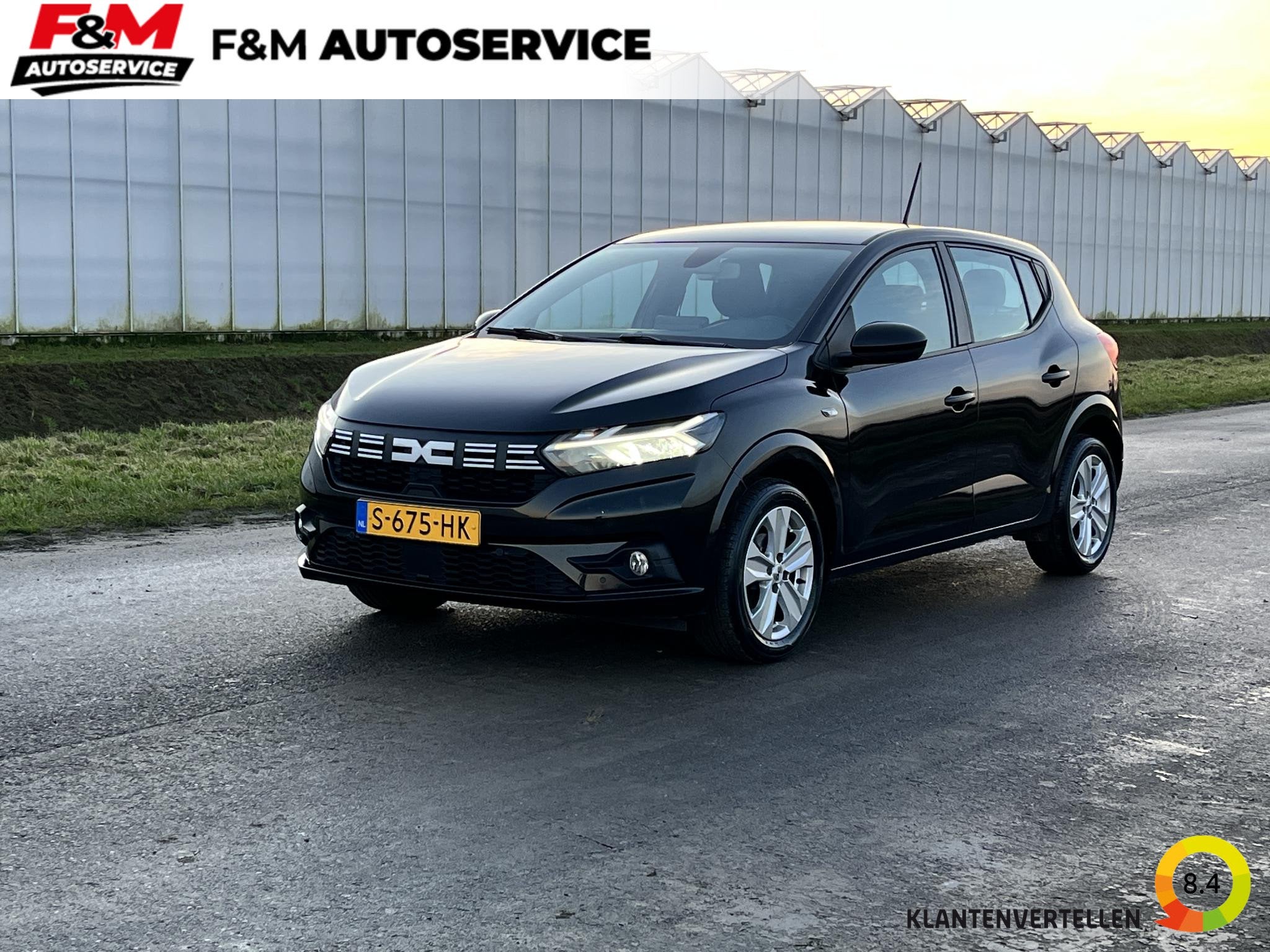 Dacia Sandero 1.0 TCe 100 ECO-G Expression Camera, Blindspot, Auto's, Voorwielaandrijving, Gebruikt, Euro 6, Zwart