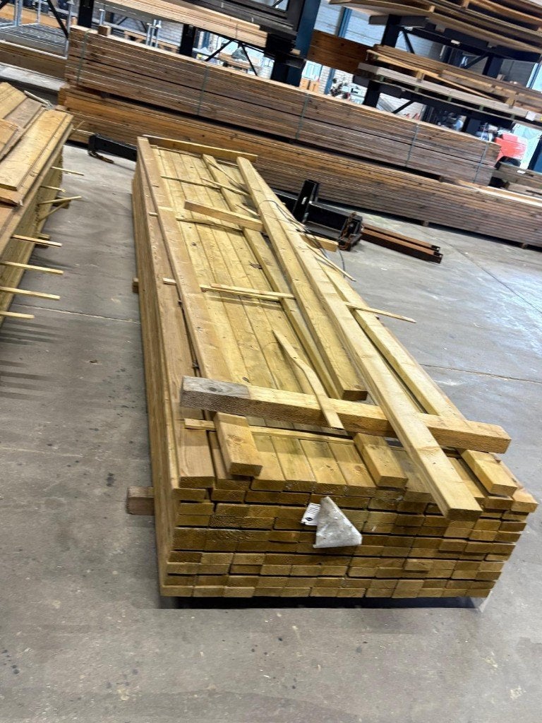 Houten balken / SLS hout - 38 x 89 mm - NIEUW! 480 cm lang, Doe-het-zelf en Verbouw, Nieuw, 50 mm of meer, Balk, Ophalen