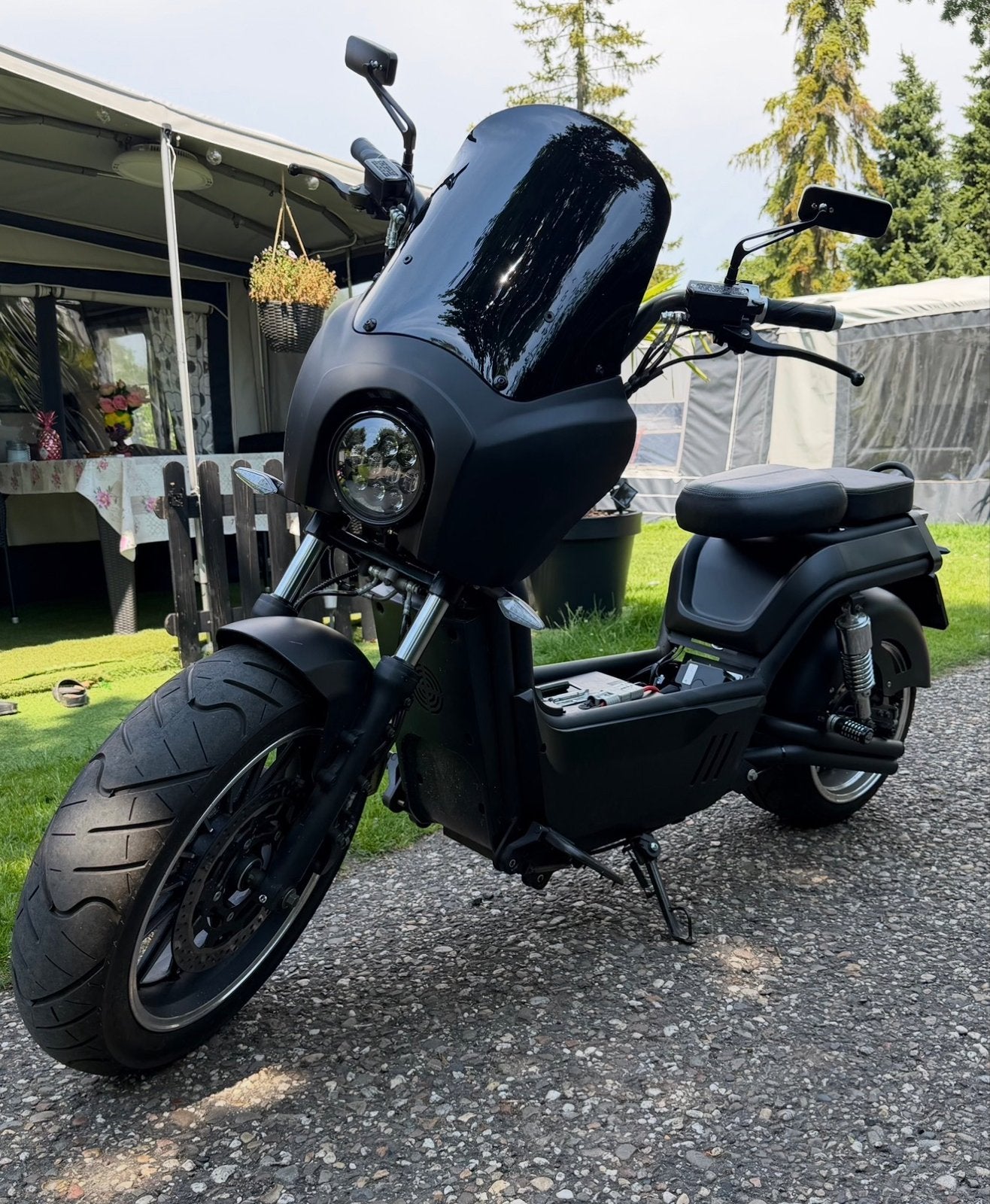 Unieke Luqi HL5.0  - 4000W, 72V, 100km/u motorkenteken