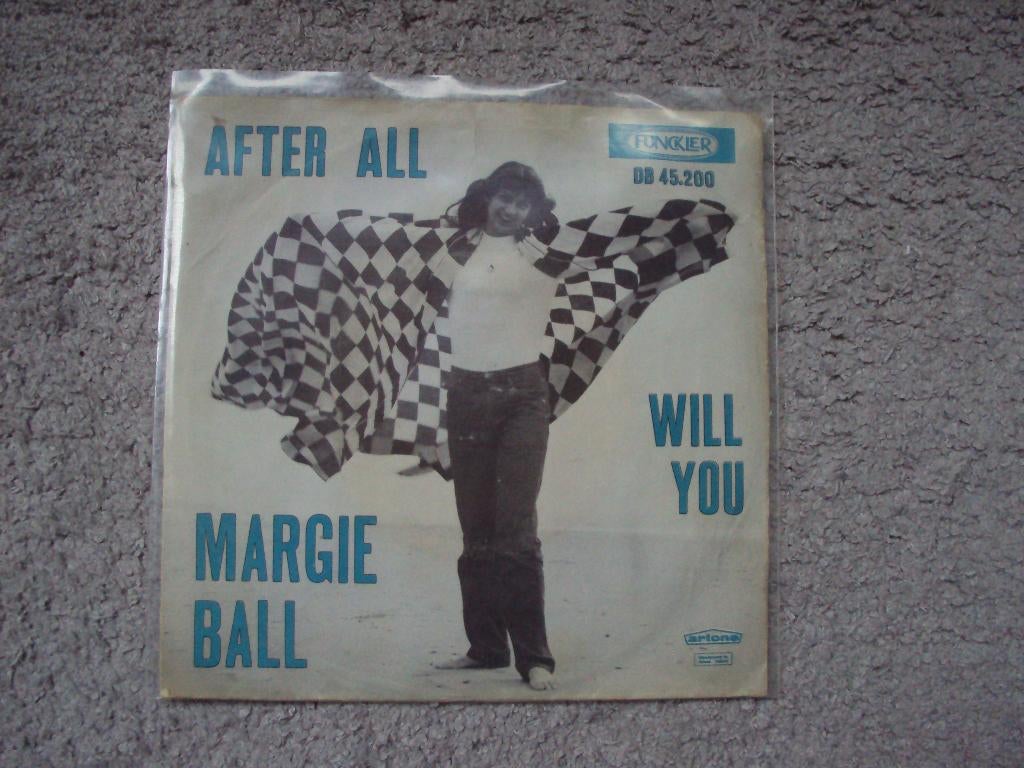 Margie Ball - After All/Will you (1966), Ophalen of Verzenden, Gebruikt, Pop