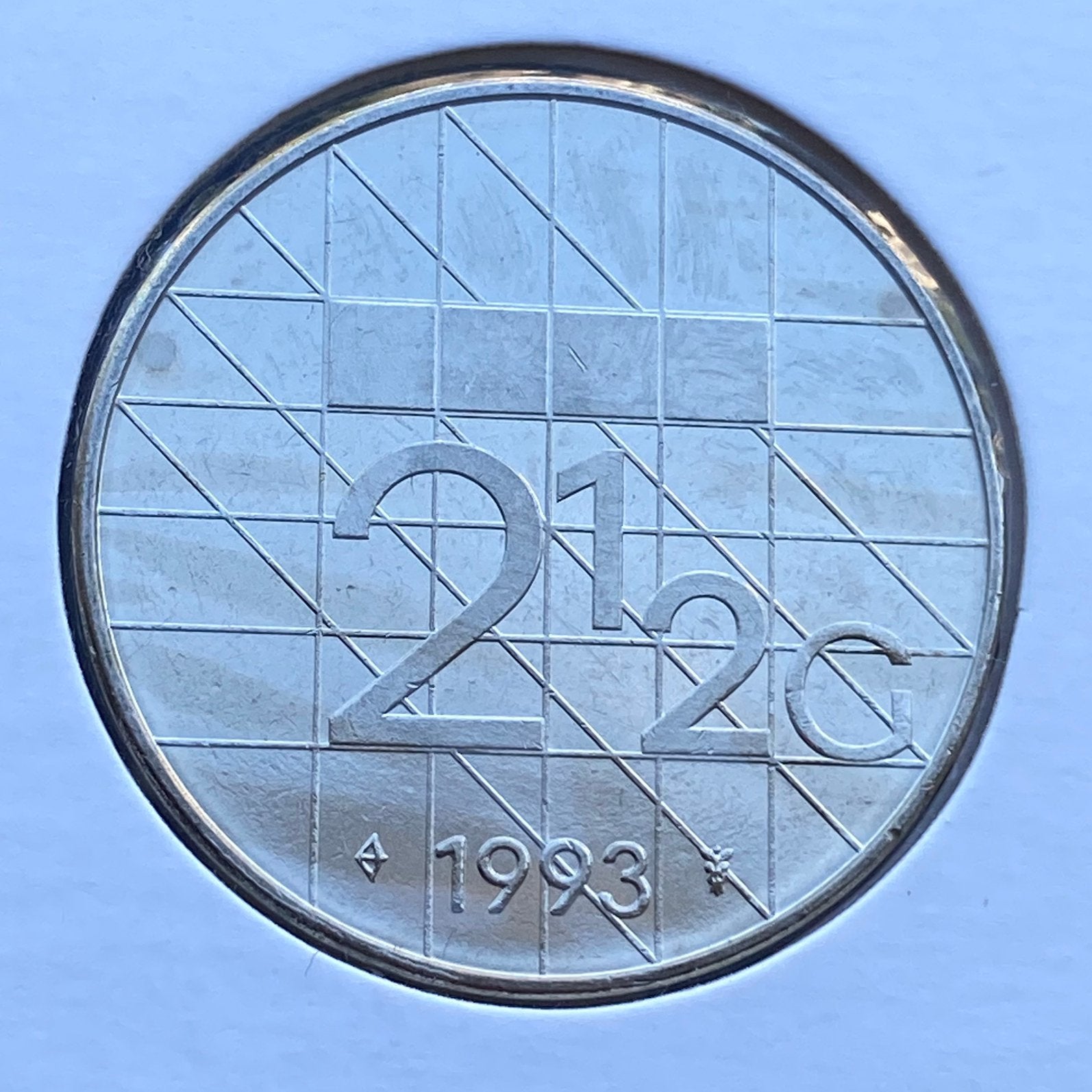 UNC / FDC Rijksdaalder uit 1993 van Beatrix, Verzenden, Koningin Beatrix, 2½ gulden, Losse munt
