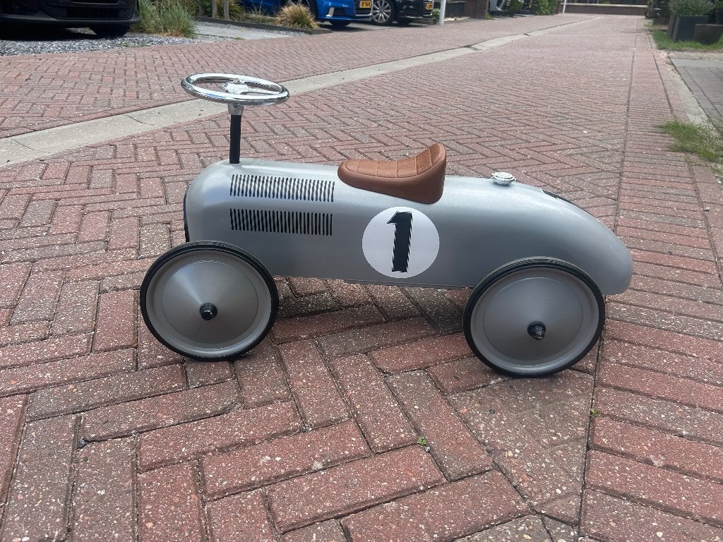 Retro Roller Loopauto Jean, Kinderen en Baby's, Speelgoed | Buiten | Voertuigen en Loopfietsen, Ophalen, Zo goed als nieuw, Loopvoertuig
