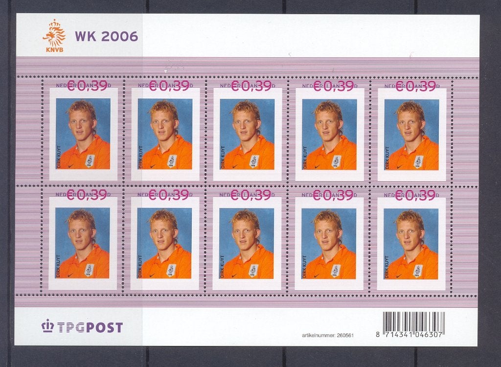 Vel dirk kuit v2420, postfris, Ophalen of Verzenden, Postfris