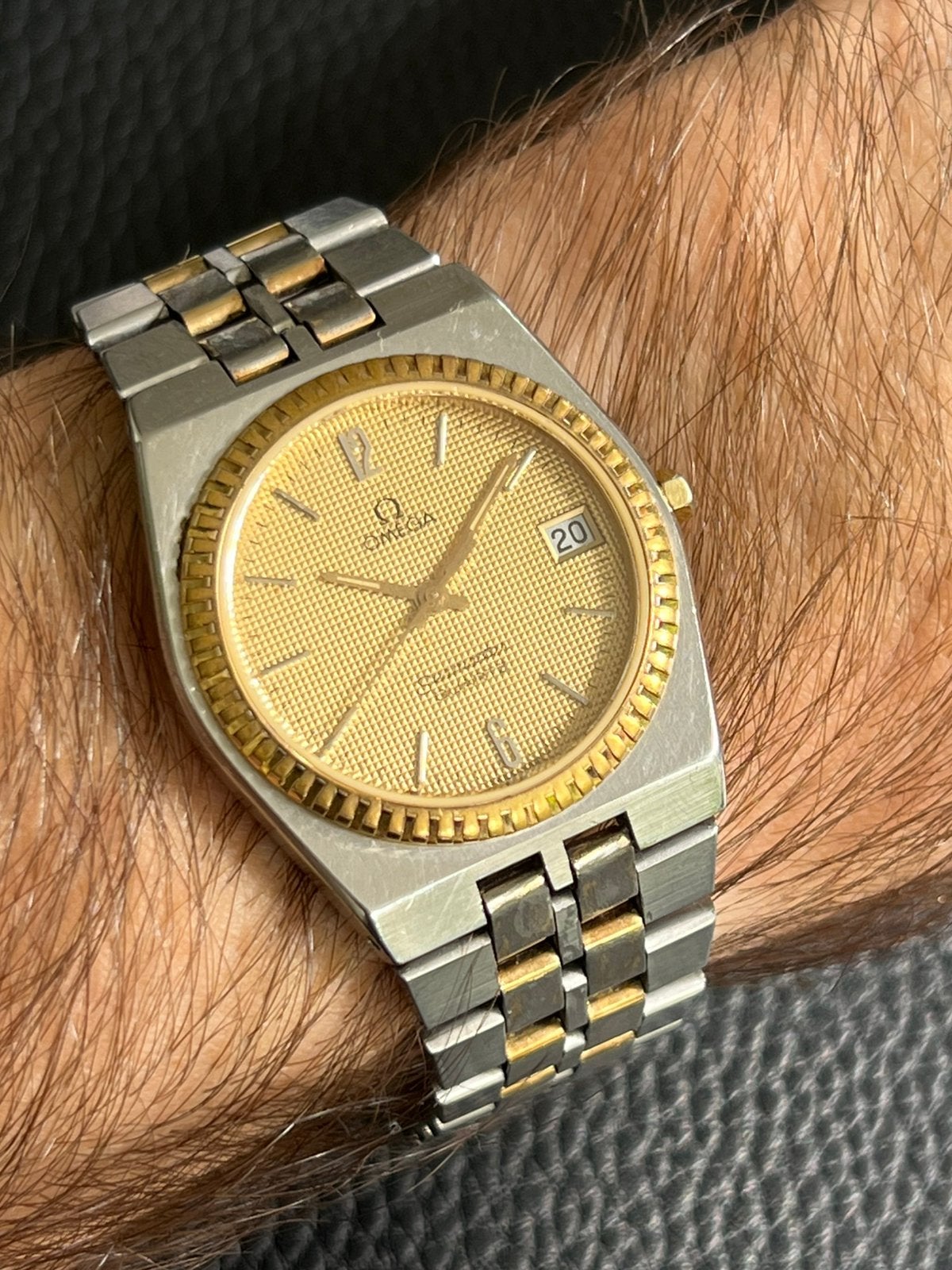 Vintage Omega Seamaster, Ophalen of Verzenden, Staal, Omega, 1960 of later