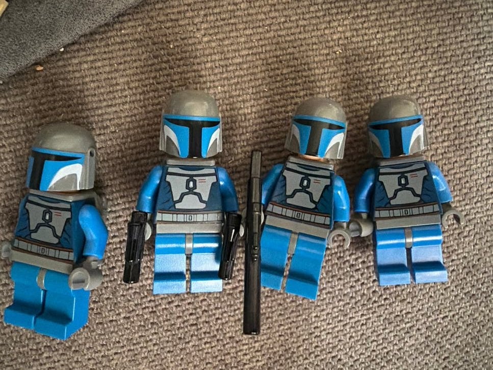 Lego Star Wars Mandalorian Super Commando minifiguren, Ophalen of Verzenden, Zo goed als nieuw, Overige merken