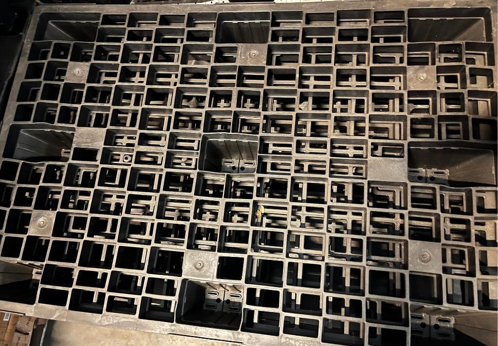 Kunststof / plastic pallets 120 x 80 cm, Gebruikt, 100 cm of meer, 60 cm of meer, -
