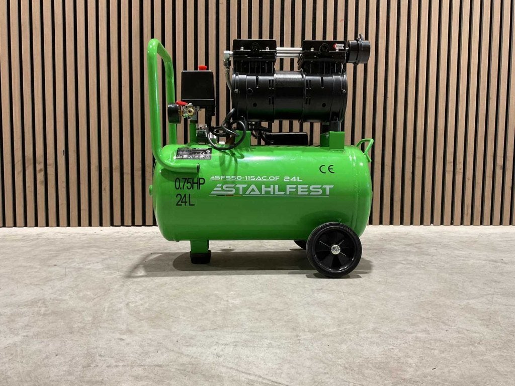 Stahlfest Olievrije compressor twee maten nieuw in doos‼️, Ophalen, Mobiel, 6 tot 10 bar, Nieuw