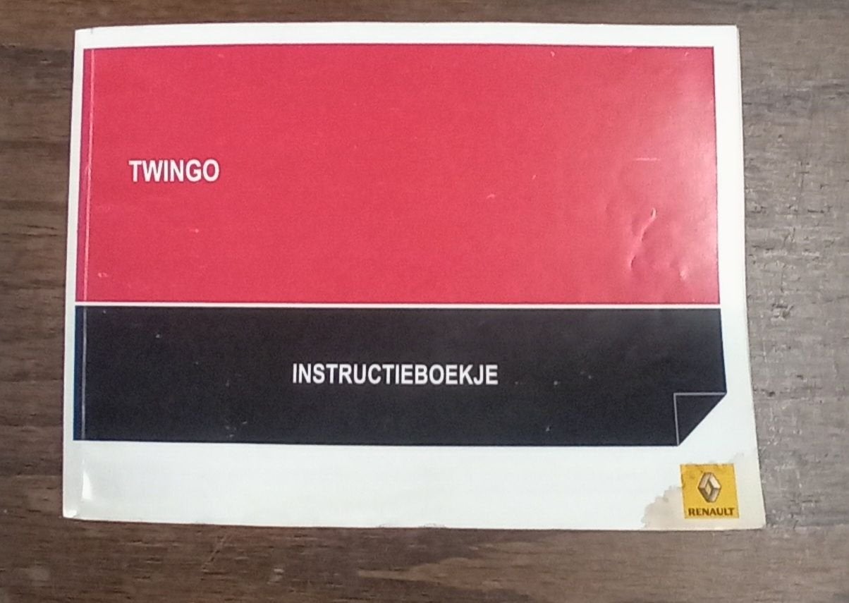 Instructieboekje Renault Twingo II bj.2008, Auto diversen, Ophalen of Verzenden
