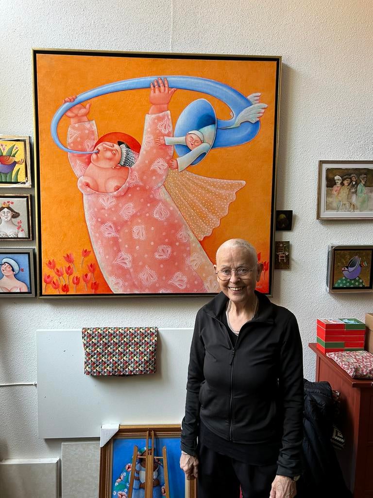 Ada Breedveld schilderij, Antiek en Kunst, Kunst | Schilderijen | Modern, Ophalen