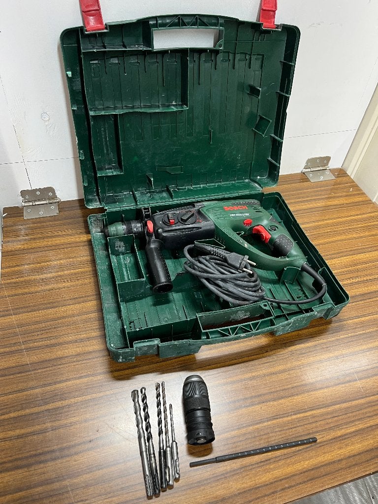 Bosch PBH-3000-2 FRE boorhamer met sds boren ., Overige materialen, Gebruikt, Overige typen, Minder dan 50 cm