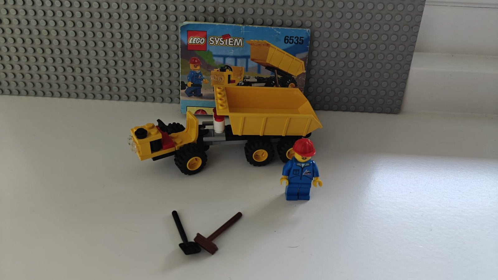 Lego system Dumper 6535, Gebruikt, Overige thema's, Lego, Ophalen of Verzenden