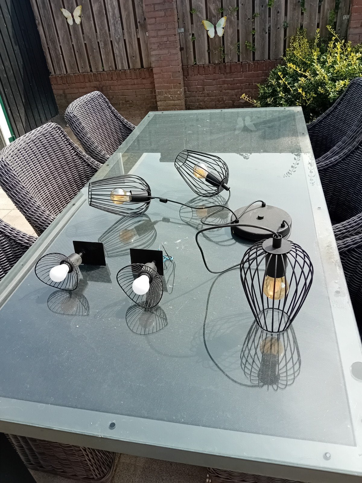 Lampen, Ophalen, Zo goed als nieuw, Metaal