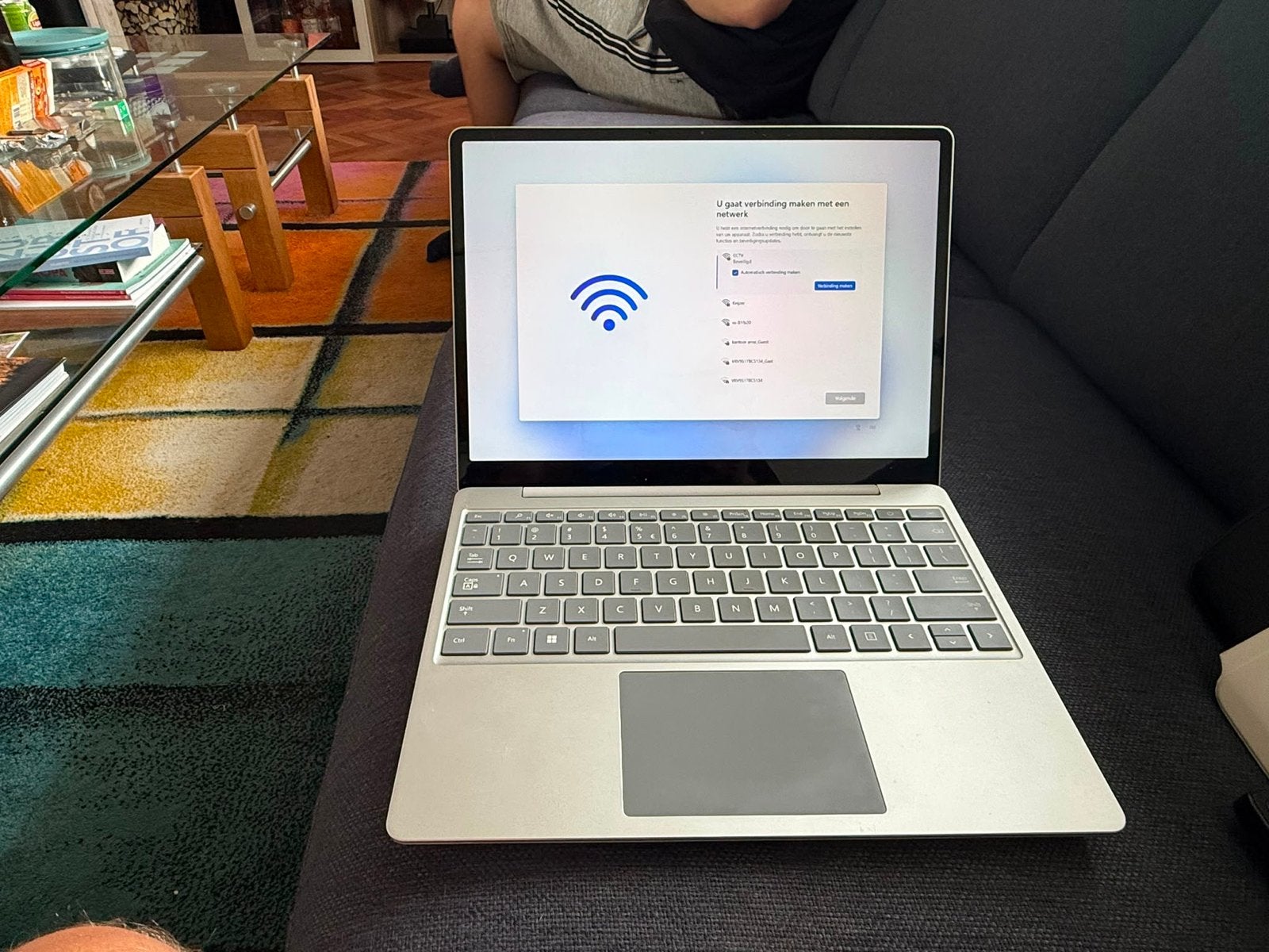 Microsoft Surface Laptop Go 3 - i5-1235U, 8GB RAM, 238GB SSD, Computers en Software, Windows Laptops, Ophalen, 2 tot 3 Ghz, Qwerty